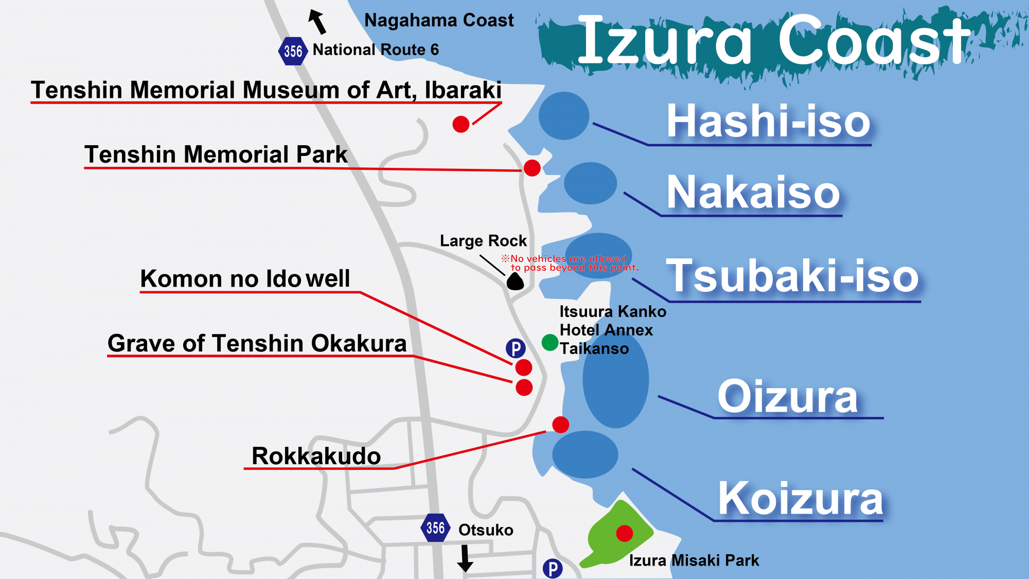 『Izura Coast Map』の画像