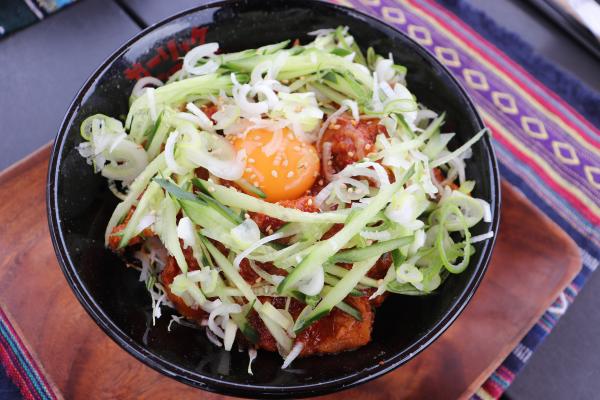 『からし焼き丼』の画像